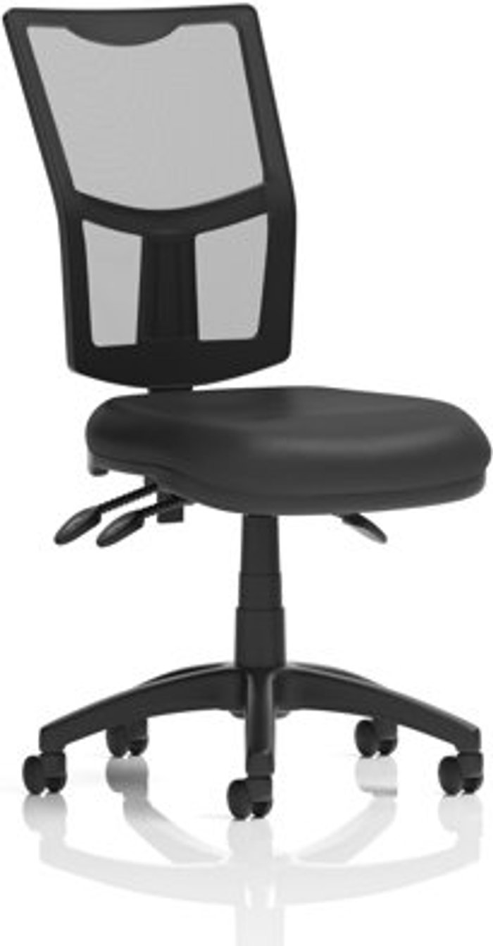 Office Monster | Eclipse Plus Eclipse Plus 3 Mesh Back with Soft Bonded Leather Seat Eclipse Plus Eclipse Plus 3 Mesh Back with Soft Bonded Leather Seat