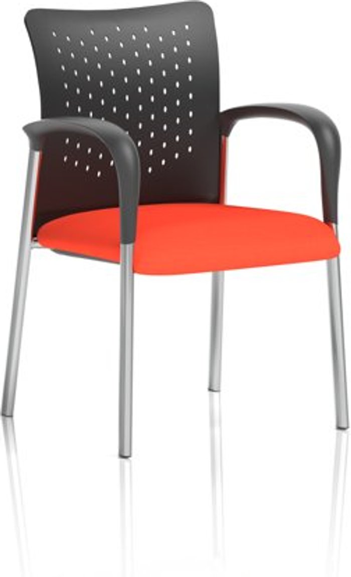 Office Monster | Academy Academy Bespoke Colour Seat With Arms Orange Academy Academy Bespoke Colour Seat With Arms Orange
