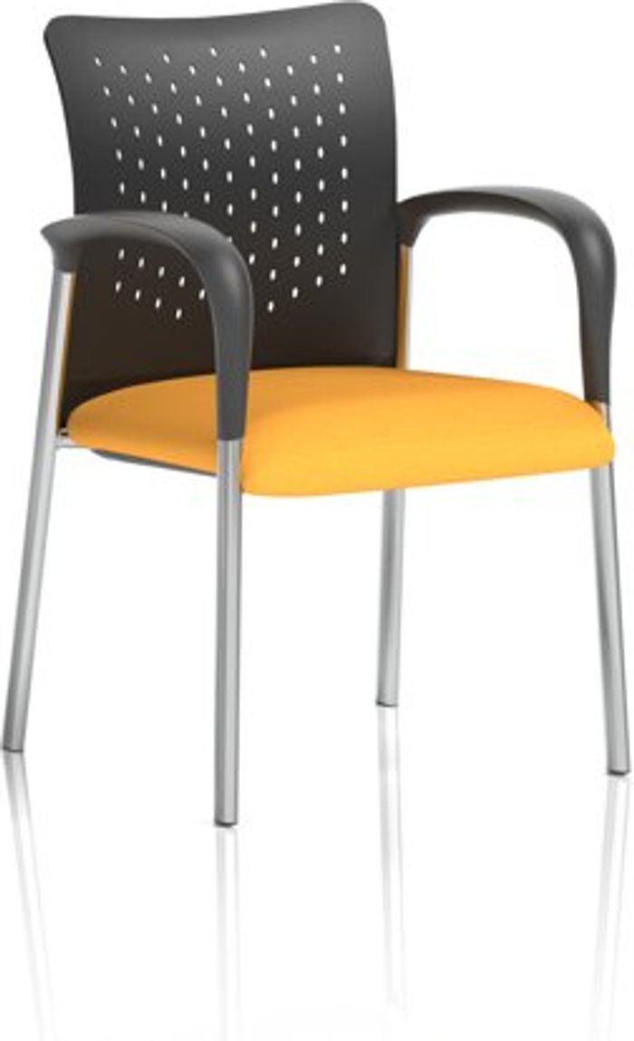 Office Monster | Academy Academy Bespoke Colour Seat With Arms Yellow Academy Academy Bespoke Colour Seat With Arms Yellow