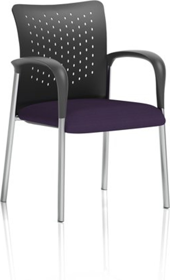 Office Monster | Academy Academy Bespoke Colour Seat With Arms Purple Academy Academy Bespoke Colour Seat With Arms Purple