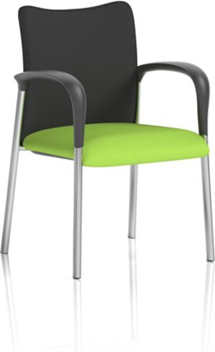 Office Monster | Academy Academy Black Fabric Back Bespoke Colour Seat With Arms Myrrh Green Academy Academy Black Fabric Back Bespoke Colour Seat With Arms Myrrh Green
