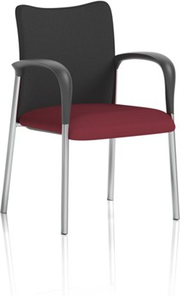 Office Monster | Academy Academy Black Fabric Back Bespoke Colour Seat With Arms Ginseng Chilli Academy Academy Black Fabric Back Bespoke Colour Seat With Arms Ginseng Chilli
