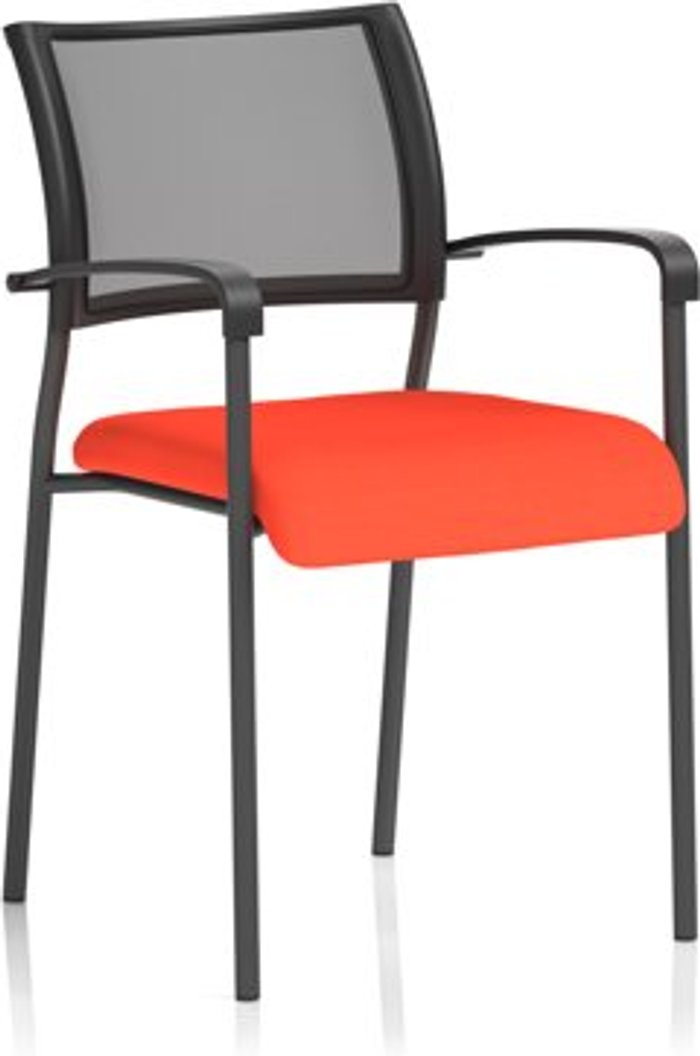 Office Monster | Brunswick Brunswick Bespoke Colour Seat Black Frame Tabasco Red Brunswick Brunswick Bespoke Colour Seat Black Frame Tabasco Red