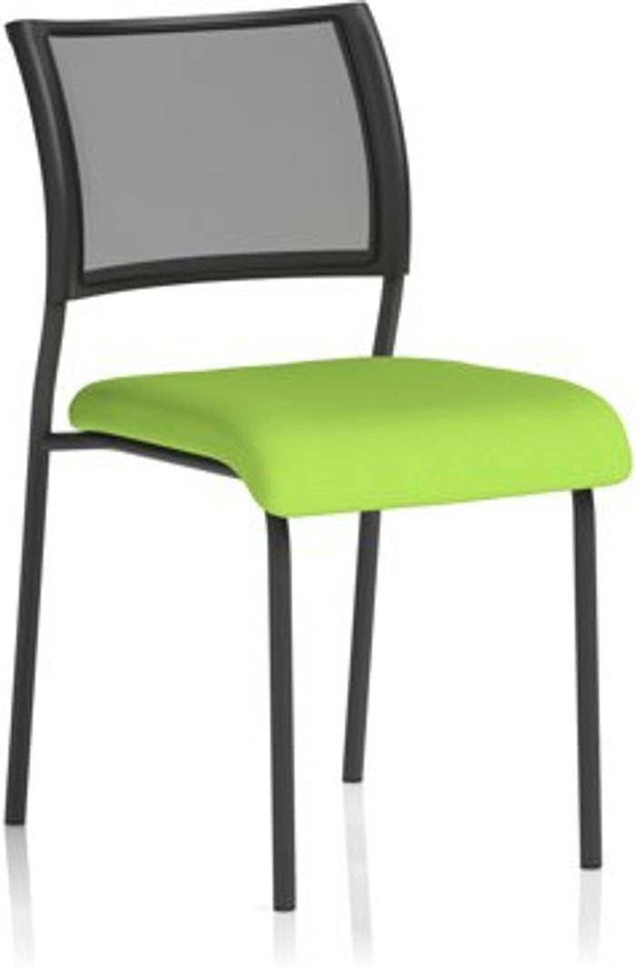 Office Monster | Brunswick Brunswick No Arm Bespoke Colour Seat Black Frame Myrrh Green Brunswick Brunswick No Arm Bespoke Colour Seat Black Frame Myrrh Green
