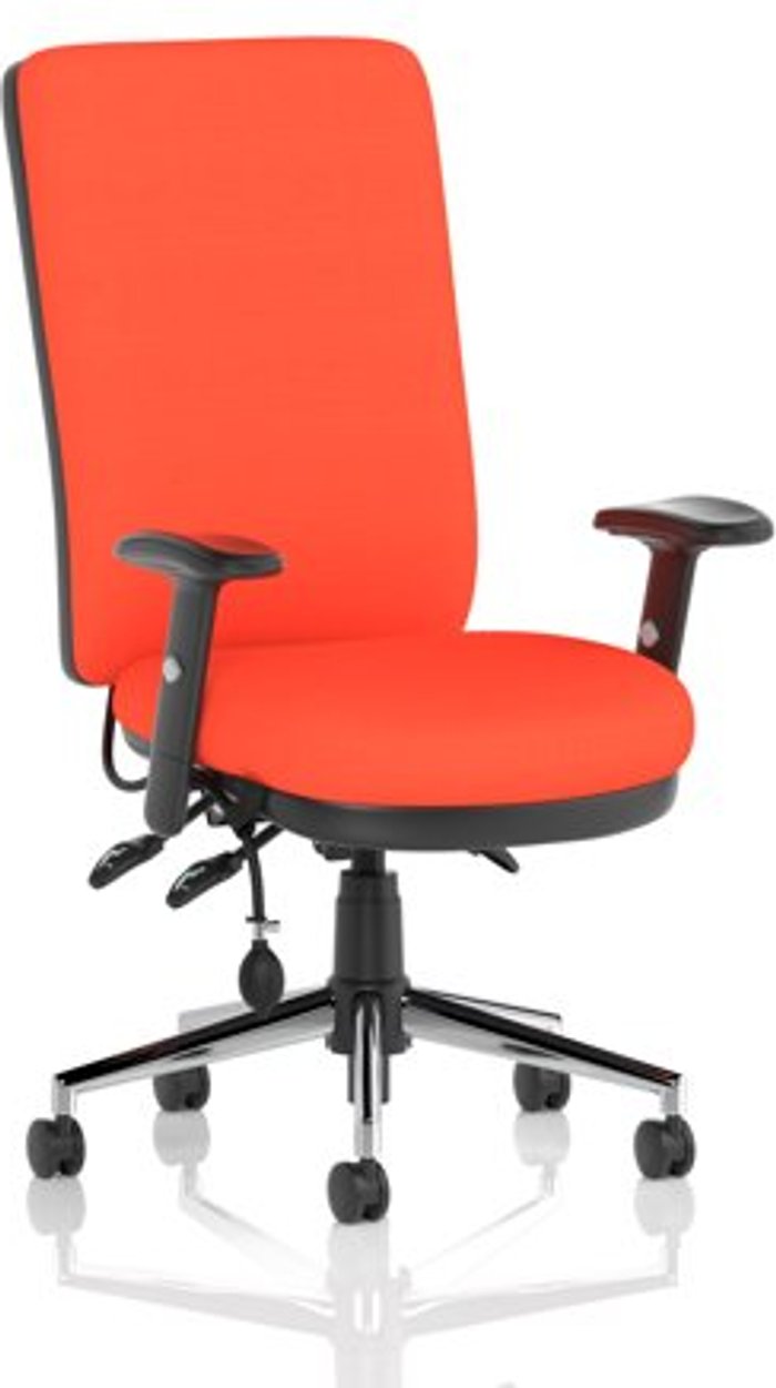 Office Monster | Chiro Chiro High Back Bespoke Colour Orange Chiro Chiro High Back Bespoke Colour Orange