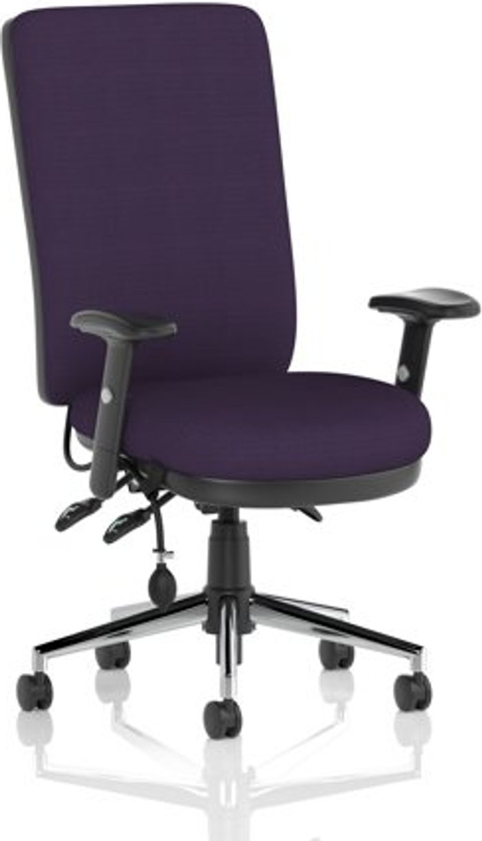 Office Monster | Chiro Chiro High Back Bespoke Colour Purple Chiro Chiro High Back Bespoke Colour Purple