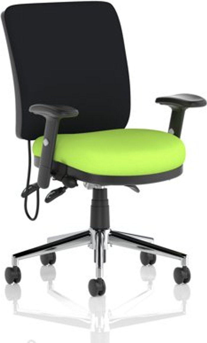 Office Monster | Chiro Chiro Medium Back Bespoke Colour Seat Lime Chiro Chiro Medium Back Bespoke Colour Seat Lime
