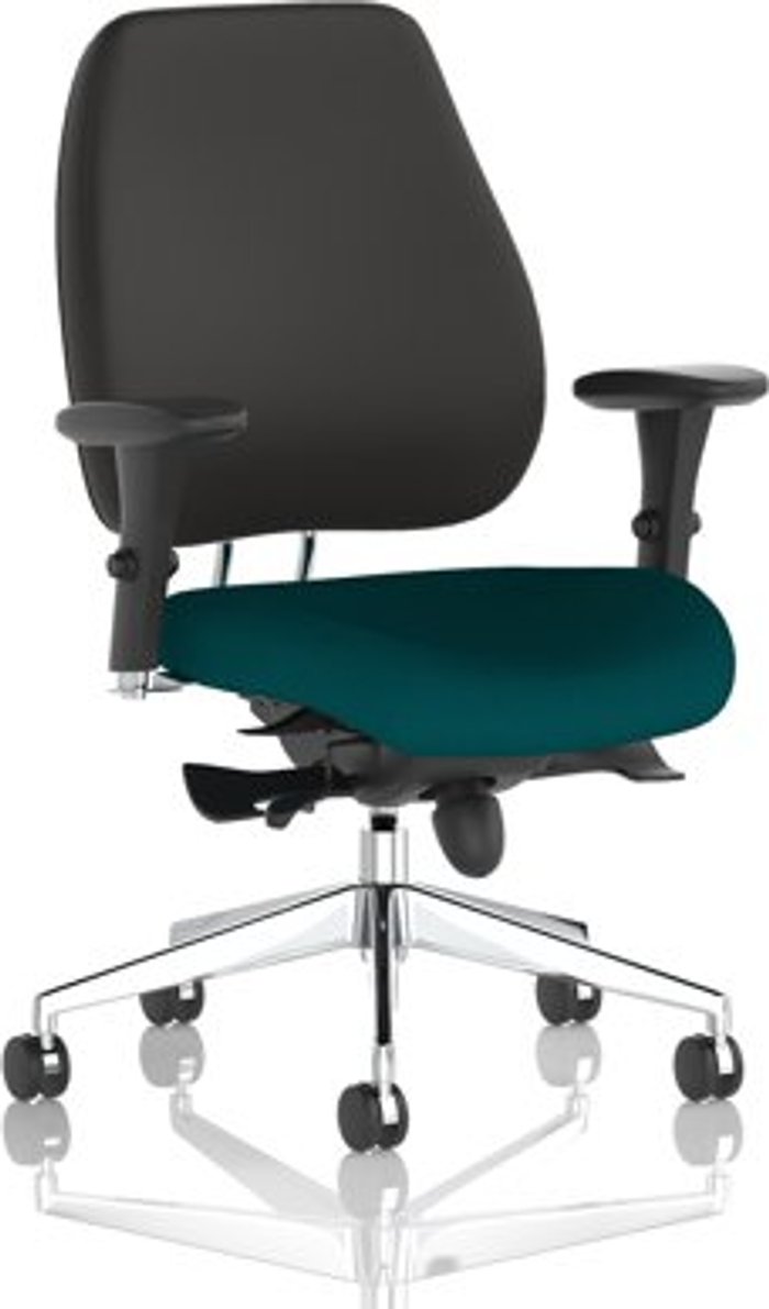 Office Monster | Chiro Chiro Plus Bespoke Colour Seat Teal Chiro Chiro Plus Bespoke Colour Seat Teal