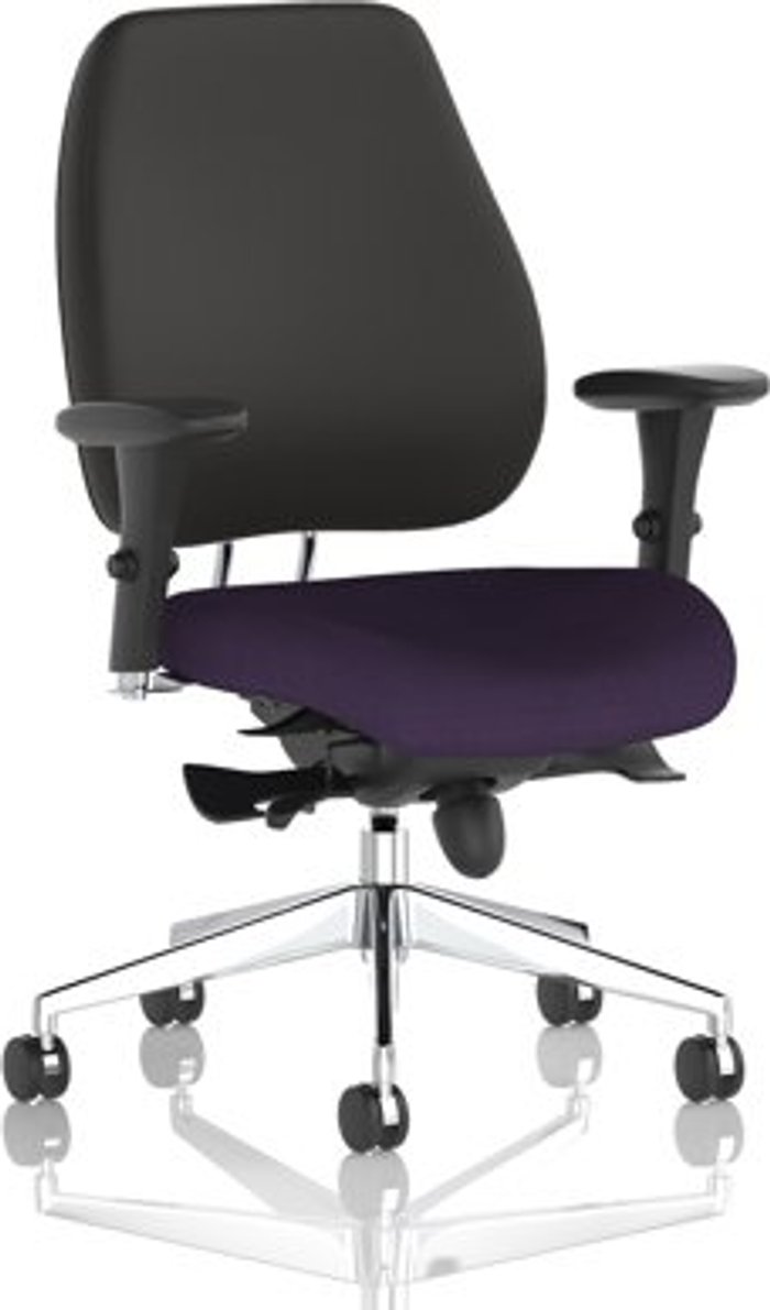 Office Monster | Chiro Chiro Plus Bespoke Colour Seat Purple Chiro Chiro Plus Bespoke Colour Seat Purple