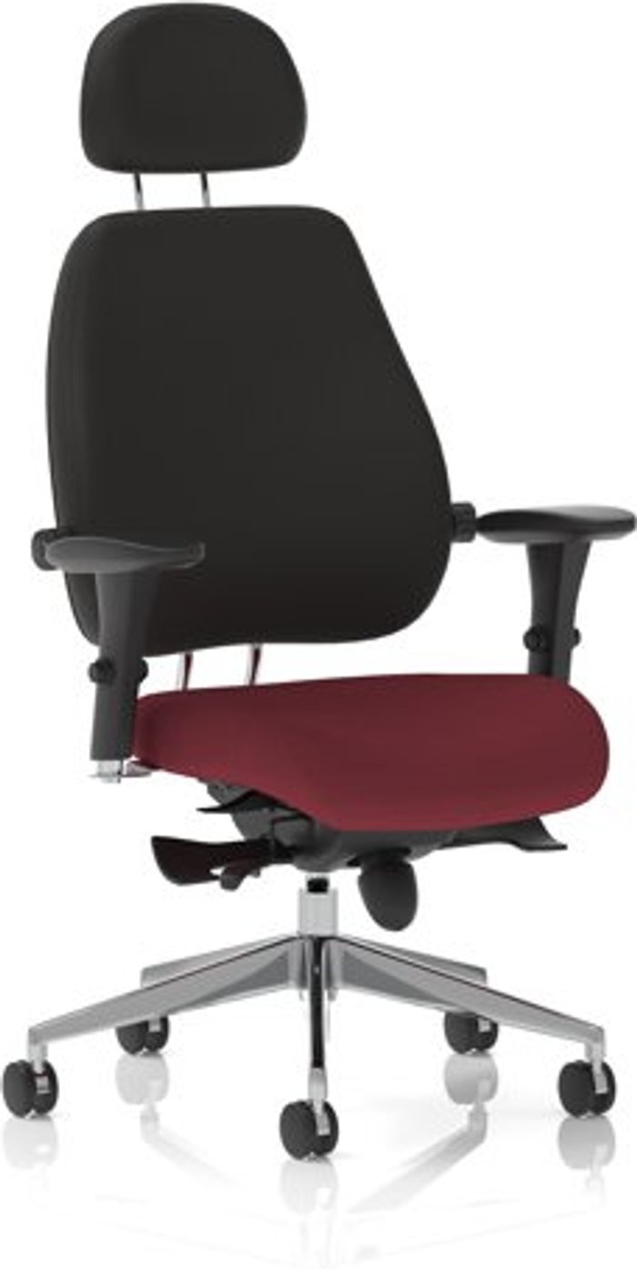 Office Monster | Chiro Chiro Plus Ultimate With Headrest Bespoke Colour Seat Ginseng Chilli Chiro Chiro Plus Ultimate With Headrest Bespoke Colour Seat Ginseng Chilli