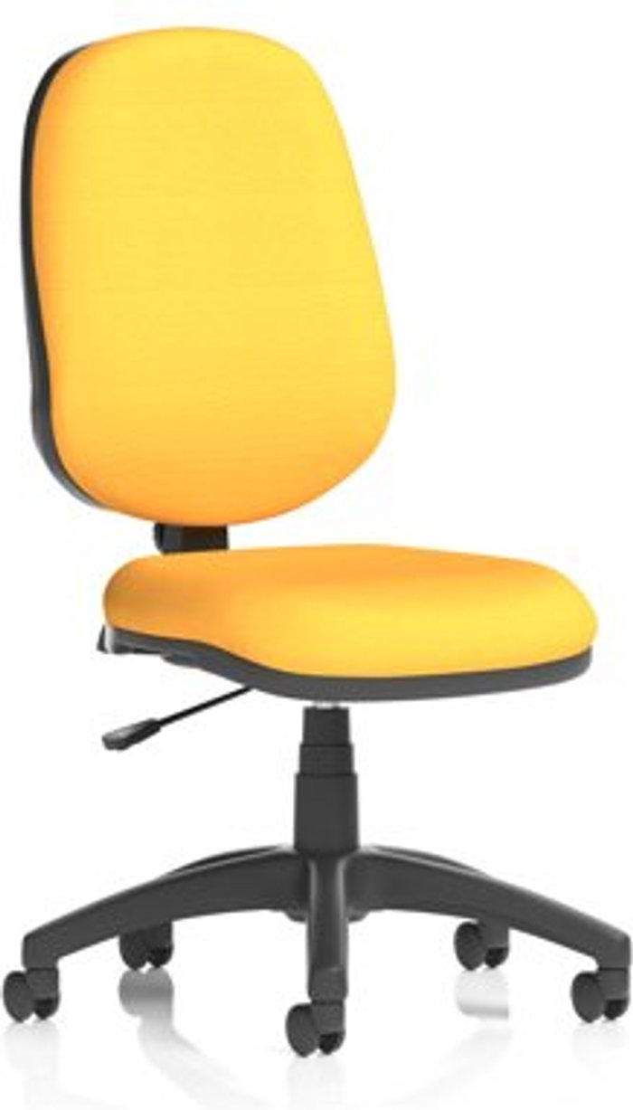 Office Monster | Eclipse I Eclipse I Lever Task Operator Chair Bespoke Colour Yellow Eclipse I Eclipse I Lever Task Operator Chair Bespoke Colour Yellow