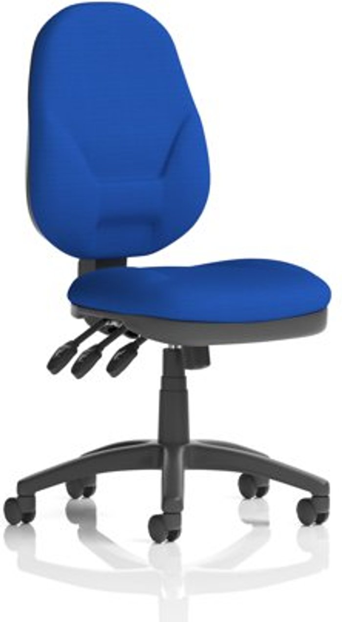 Office Monster | Eclipse XL III Eclipse XL Lever Task Operator Chair Bespoke Colour Admiral Blue Eclipse XL III Eclipse XL Lever Task Operator Chair Bespoke Colour Admiral Blue