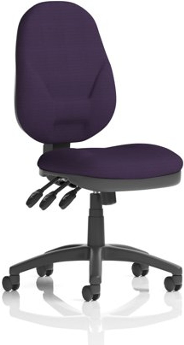 Office Monster | Eclipse XL III Eclipse XL Lever Task Operator Chair Bespoke Colour Purple Eclipse XL III Eclipse XL Lever Task Operator Chair Bespoke Colour Purple