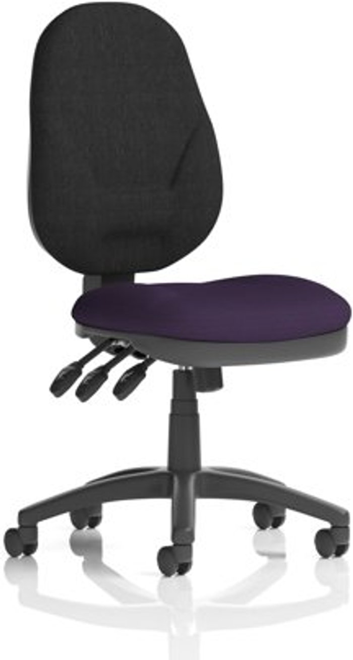 Office Monster | Eclipse XL III Eclipse XL Lever Task Operator Chair Bespoke Colour Seat Purple Eclipse XL III Eclipse XL Lever Task Operator Chair Bespoke Colour Seat Purple