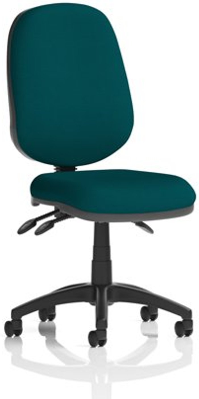 Office Monster | Eclipse III Eclipse III Lever Task Operator Chair Bespoke Colour Teal Eclipse III Eclipse III Lever Task Operator Chair Bespoke Colour Teal