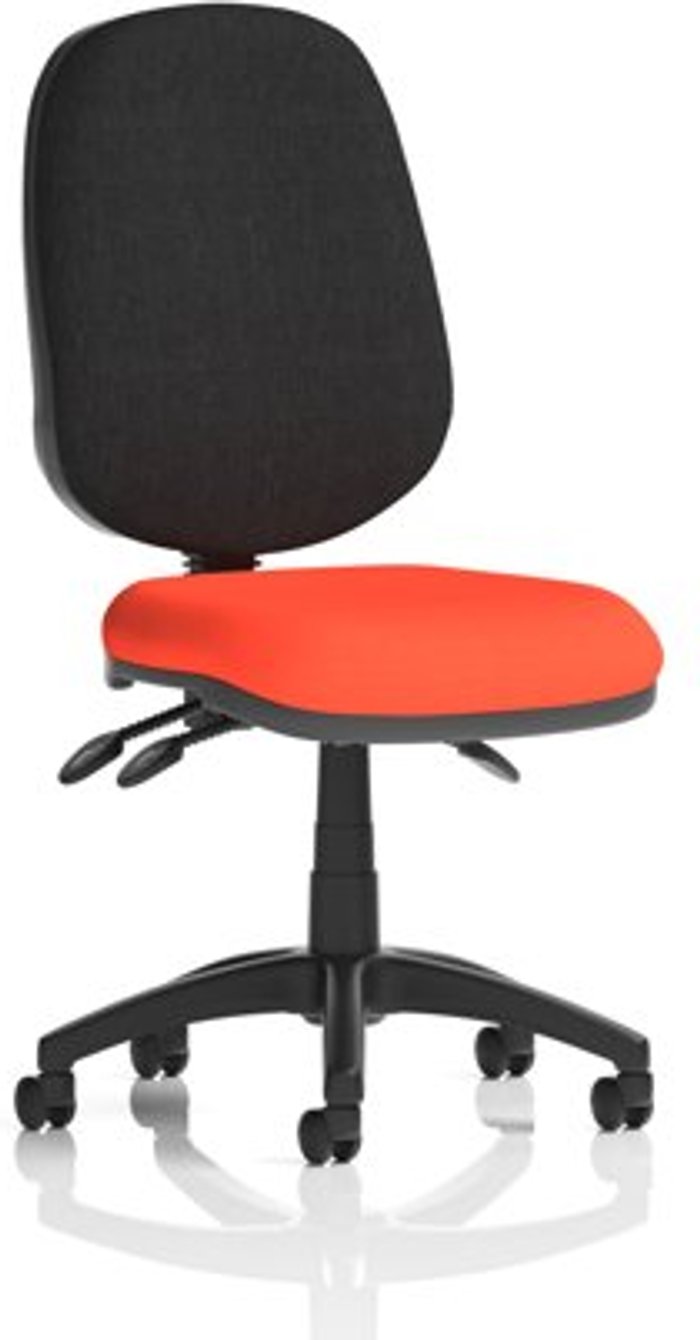 Office Monster | Eclipse III Eclipse III Lever Task Operator Chair Bespoke Colour Seat Orange Eclipse III Eclipse III Lever Task Operator Chair Bespoke Colour Seat Orange