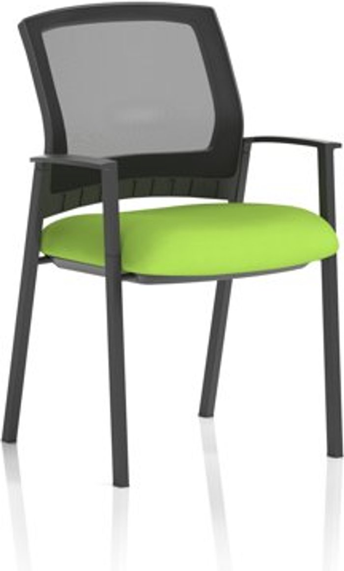 Office Monster | Metro Metro Visitor Chair Bespoke Colour Seat Lime Metro Metro Visitor Chair Bespoke Colour Seat Lime