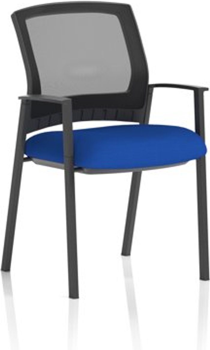 Office Monster | Metro Metro Visitor Chair Bespoke Colour Seat Admiral Blue Metro Metro Visitor Chair Bespoke Colour Seat Admiral Blue