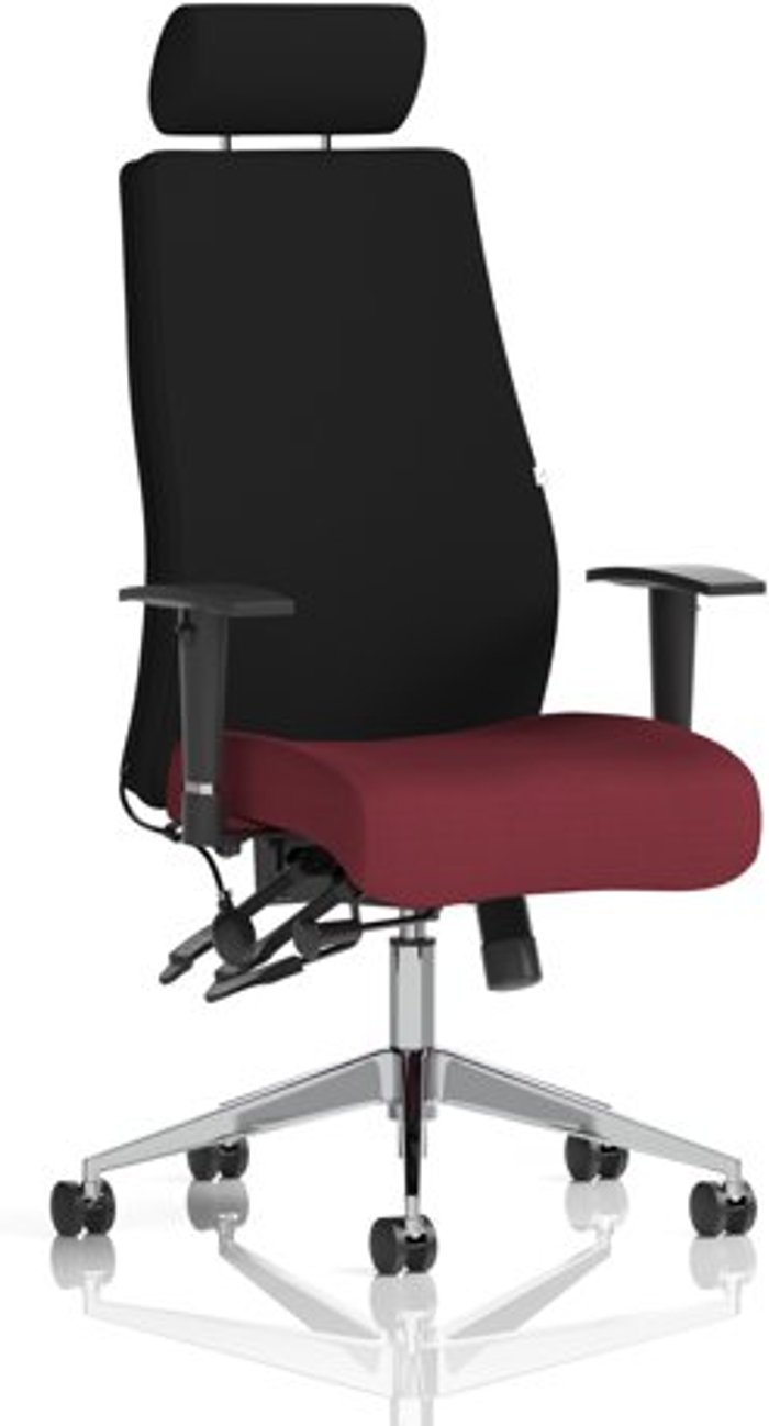Office Monster | Onyx Onyx Bespoke Colour Seat With Headrest Ginseng Chilli Onyx Onyx Bespoke Colour Seat With Headrest Ginseng Chilli