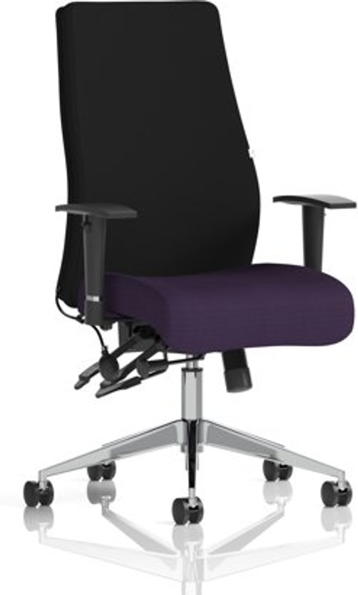 Office Monster | Onyx Onyx Bespoke Colour Seat Without Headrest Purple Onyx Onyx Bespoke Colour Seat Without Headrest Purple