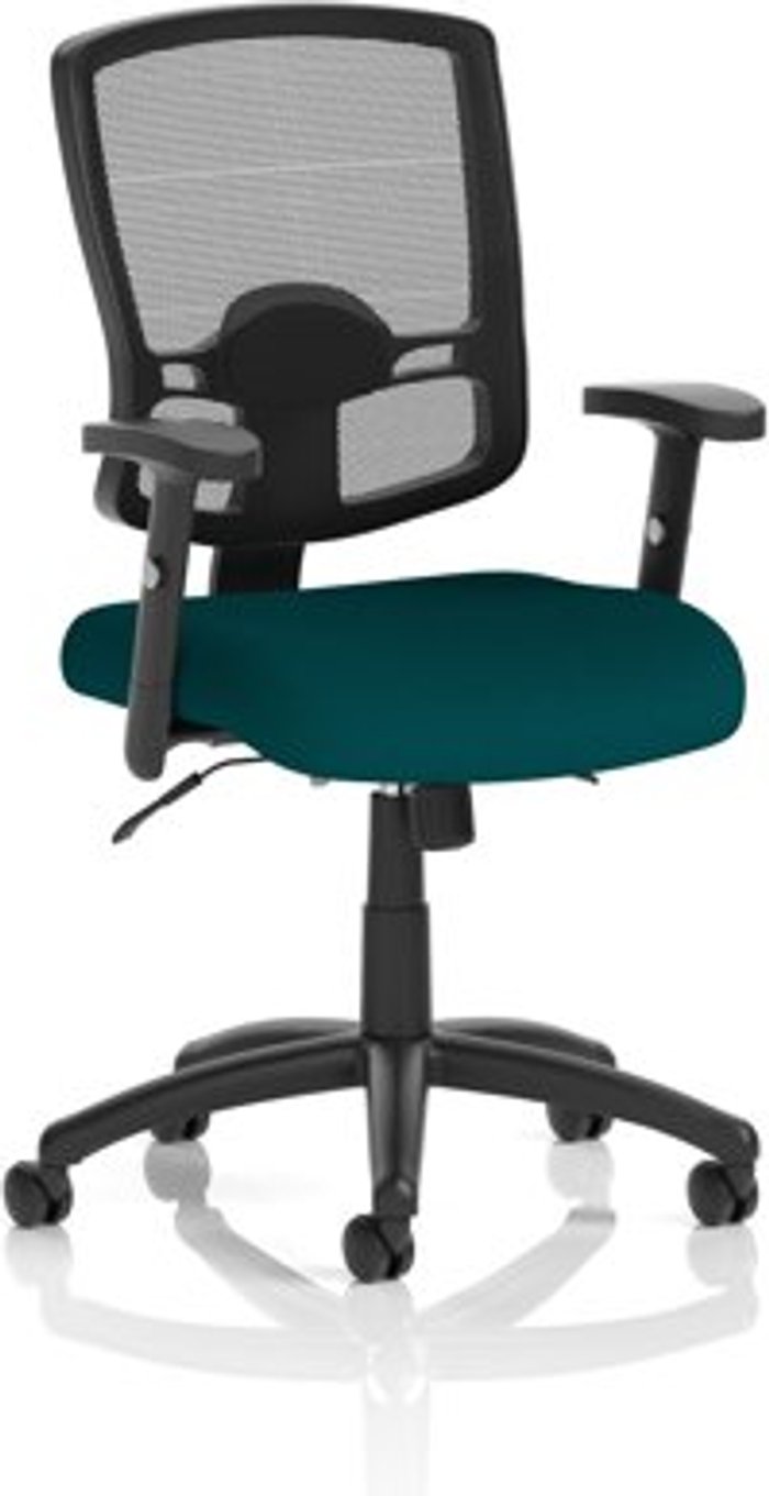 Office Monster | Portland Portland II With Bespoke Colour Seat Teal Portland Portland II With Bespoke Colour Seat Teal