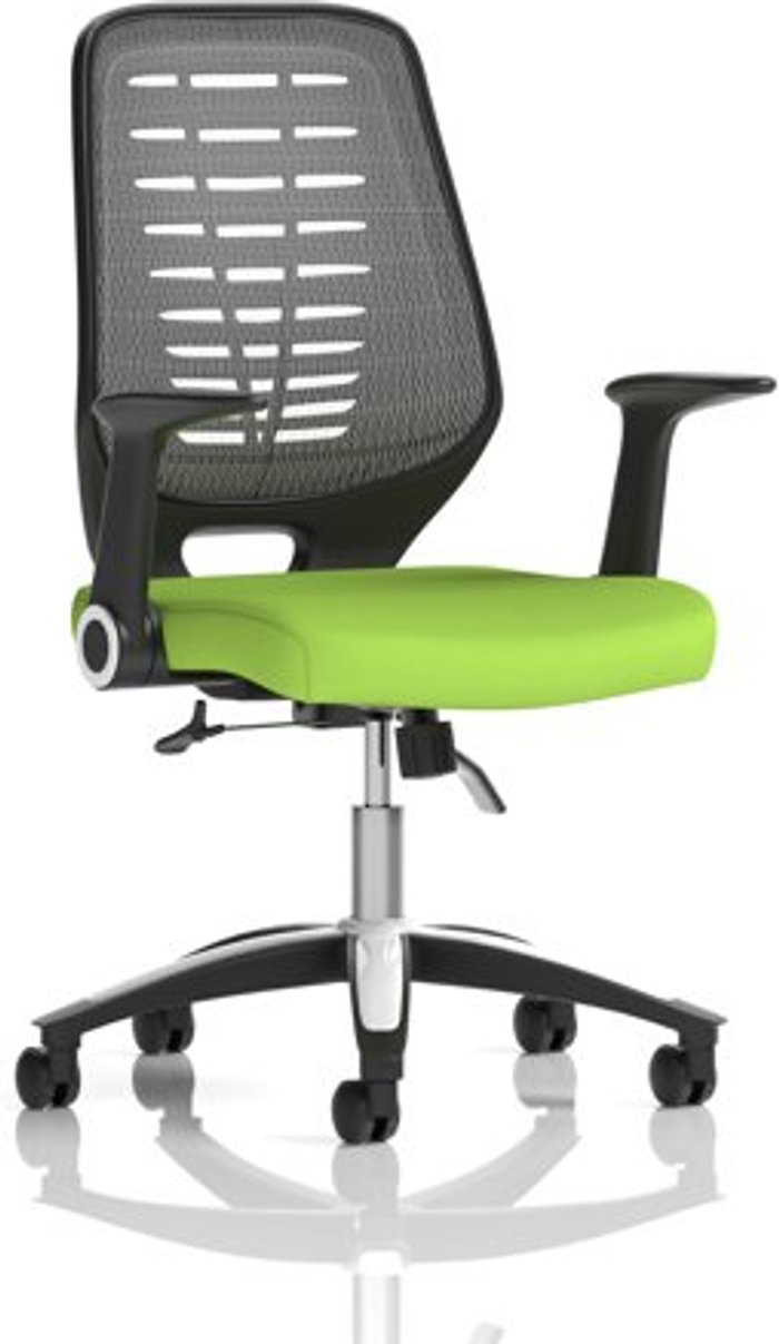 Office Monster | Relay Relay Task Operator Chair Bespoke Colour Silver Back Lime Relay Relay Task Operator Chair Bespoke Colour Silver Back Lime