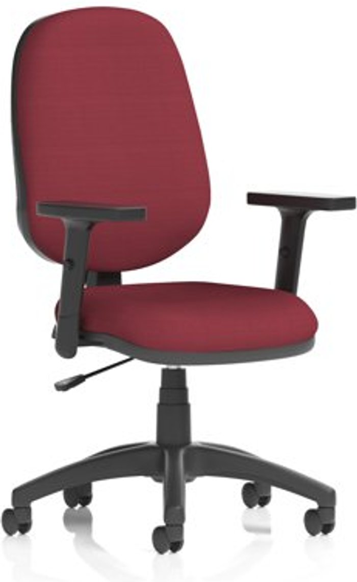 Office Monster | Eclipse I Eclipse I Lever Task Operator Chair Bespoke With Height Adjustable Arms In Ginseng Chilli Eclipse I Eclipse I Lever Task Operator Chair Bespoke With Height Adjustable Arms In Ginseng Chilli