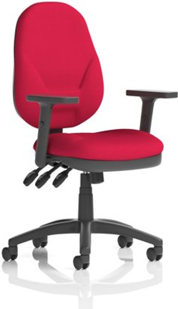 Office Monster | Eclipse XL III Eclipse XL Lever Task Operator Chair Bespoke With Height Adjustable Arms In Bergamot Cherry Eclipse XL III Eclipse XL Lever Task Operator Chair Bespoke With Height Adjustable Arms In Bergamot Cherry
