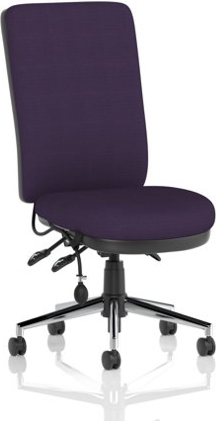 Office Monster | Chiro Chiro High Back Bespoke Colour Purple No Arms Chiro Chiro High Back Bespoke Colour Purple No Arms