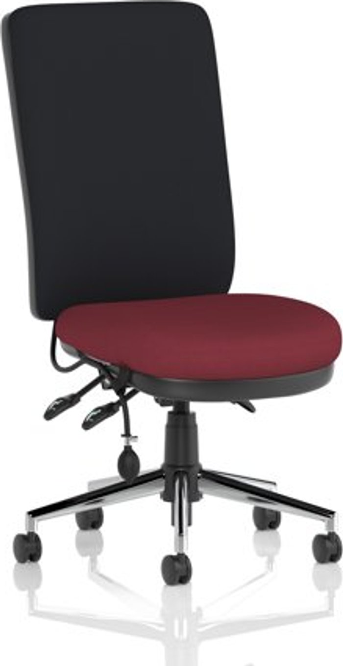 Office Monster | Chiro Chiro High Back Bespoke Colour Seat Ginseng Chilli No Arms Chiro Chiro High Back Bespoke Colour Seat Ginseng Chilli No Arms