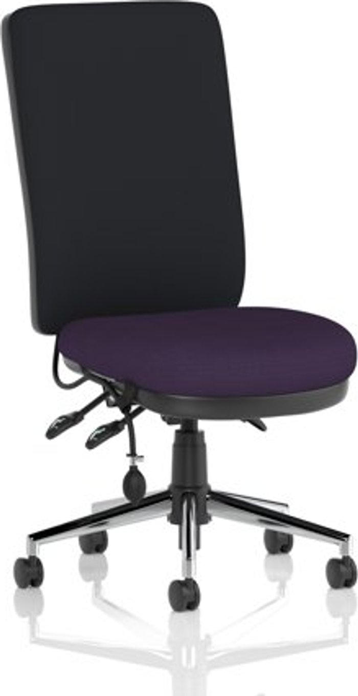 Office Monster | Chiro Chiro High Back Bespoke Colour Seat Purple No Arms Chiro Chiro High Back Bespoke Colour Seat Purple No Arms