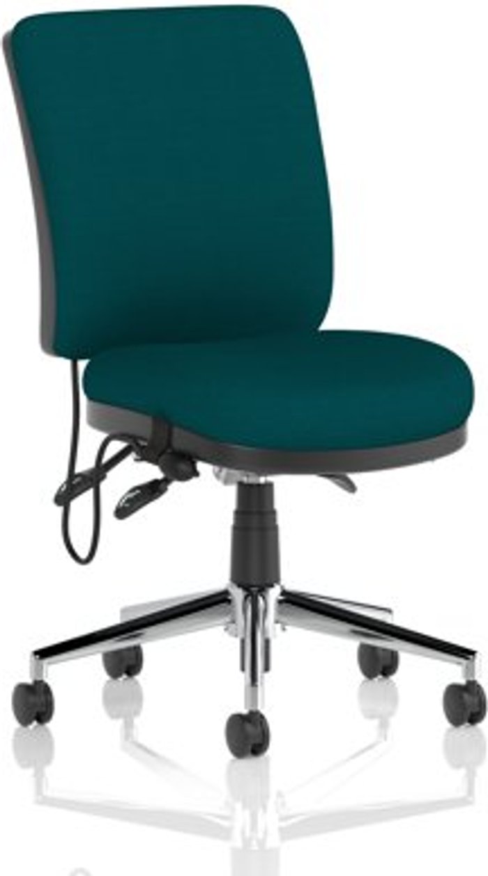 Office Monster | Chiro Chiro Medium Back Bespoke Colour Teal No Arms Chiro Chiro Medium Back Bespoke Colour Teal No Arms
