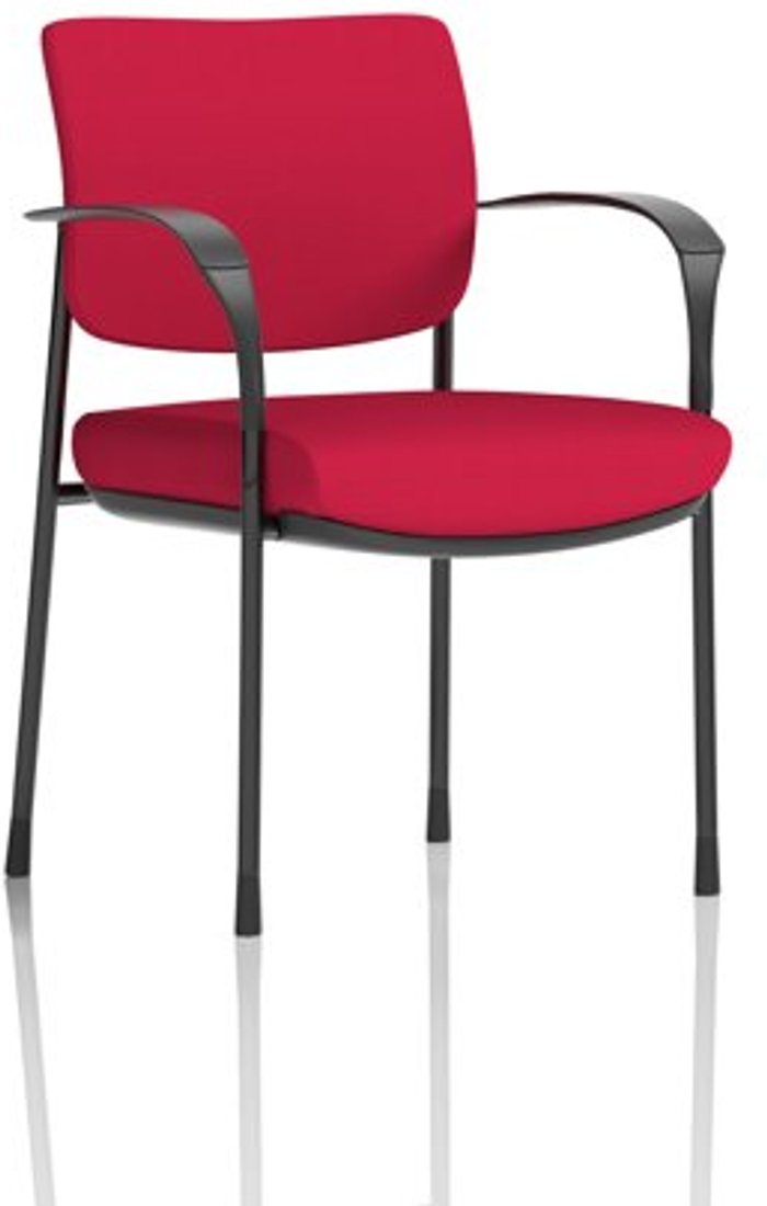 Office Monster | Brunswick Deluxe Brunswick Deluxe Black Frame Bespoke Colour Back And Seat Bergamot Cherry With Arms Brunswick Deluxe Brunswick Deluxe Black Frame Bespoke Colour Back And Seat Bergamot Cherry With Arms