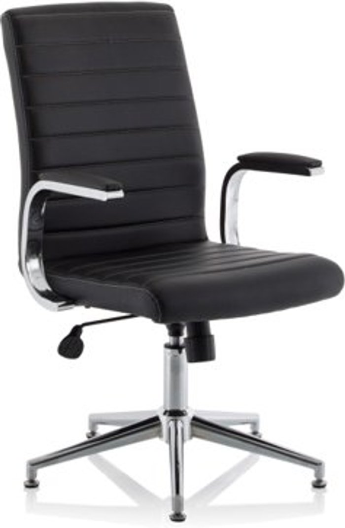Office Monster | Ezra Ezra Executive Black Leather Chair Ezra Ezra Executive Black Leather Chair