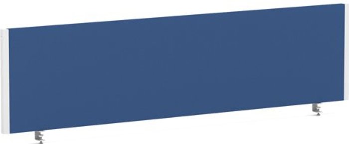 Office Monster | Evolve Evolve Bench Screen 1600 Blue White Frame Evolve Evolve Bench Screen 1600 Blue White Frame