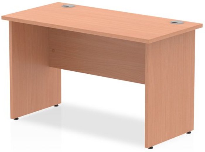 Office Monster | Impulse Impulse 1200/600 Rectangle Panel End Leg Desk Beech Impulse Impulse 1200/600 Rectangle Panel End Leg Desk Beech