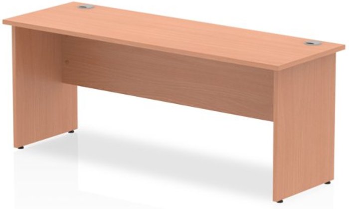 Office Monster | Impulse Impulse 1800/600 Rectangle Panel End Leg Desk Beech Impulse Impulse 1800/600 Rectangle Panel End Leg Desk Beech