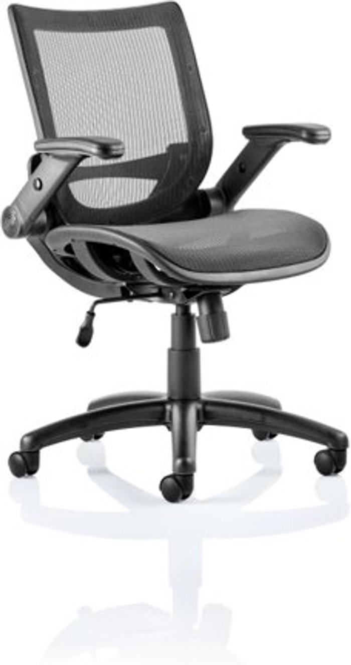 Office Monster | Fuller Fuller Task Operator Mesh With Folding Arms Task Operator Chair Fuller Fuller Task Operator Mesh With Folding Arms Task Operator Chair