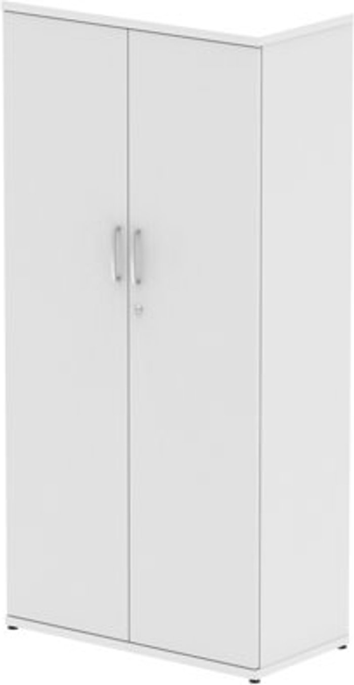 Office Monster | Impulse Impulse 1600 Cupboard White Impulse Impulse 1600 Cupboard White