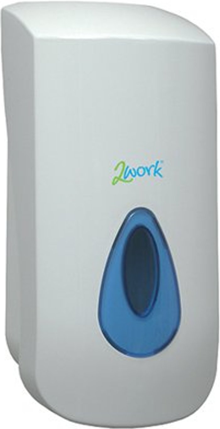 Office Monster | 2Work 2Work Foam Soap Dispenser 900ml Reservoir White 2W01102 2Work 2Work Foam Soap Dispenser 900ml Reservoir White 2W01102
