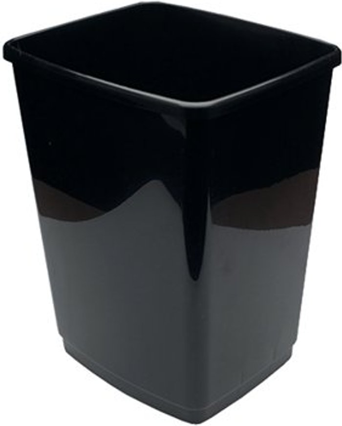 Office Monster | 2Work 2Work Swing Bin Base Only 50 Litre Plastic Black 2W02381 2Work 2Work Swing Bin Base Only 50 Litre Plastic Black 2W02381