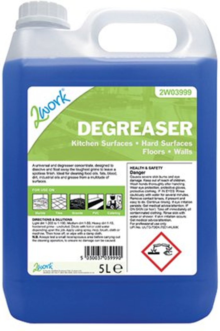 Office Monster | 2Work 2Work Kitchen Cleaner and Degreaser 5 Litre 2W03999 2Work 2Work Kitchen Cleaner and Degreaser 5 Litre 2W03999