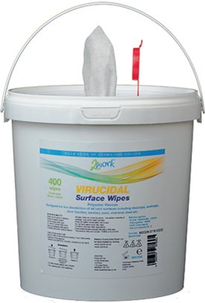 Office Monster | 2Work 2Work Disinfectant Virucidal Multi Surface Wipes (Pack of 400) 2W07536 2Work 2Work Disinfectant Virucidal Multi Surface Wipes (Pack of 400) 2W07536