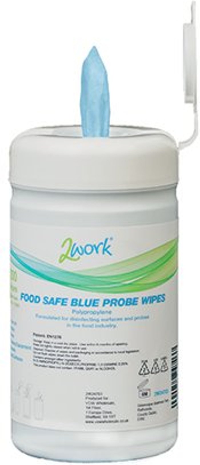 Office Monster | Ecotech 2Work Probe Wipes Antibacterial 120x130mm Tub (Pack of 200) 2W24703 Ecotech 2Work Probe Wipes Antibacterial 120x130mm Tub (Pack of 200) 2W24703