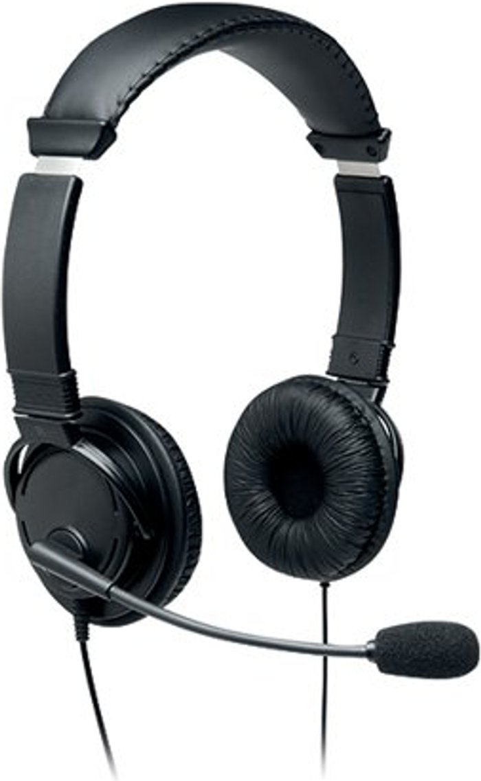 Office Monster | Kensington KENSINGTON K97601WW Headset - Black, Black Kensington KENSINGTON K97601WW Headset - Black, Black