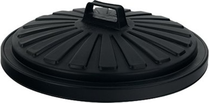 Office Monster | Addis Addis Dustbin Lid Round 90 Litre Black 0766MOB Addis Addis Dustbin Lid Round 90 Litre Black 0766MOB