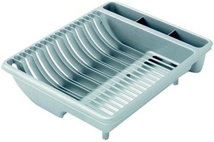 Office Monster | Addis Addis - Draining Rack In Metallic Grey - AG05894 Addis Addis - Draining Rack In Metallic Grey - AG05894