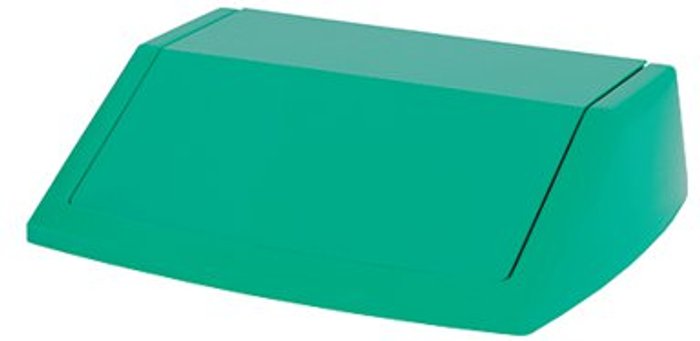 Office Monster | Addis Addis 60 Litre Fliptop Bin Lid Green 512571 Addis Addis 60 Litre Fliptop Bin Lid Green 512571