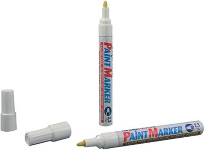 Office Monster | Artline Artline 400 Bullet Tip Paint Marker Medium White (Pack of 12) A400 Artline Artline 400 Bullet Tip Paint Marker Medium White (Pack of 12) A400