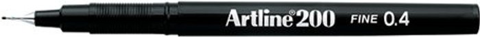 Office Monster | Artline Artline 200 Fineliner Pen Fine Black (Pack of 12) A2001 Artline Artline 200 Fineliner Pen Fine Black (Pack of 12) A2001